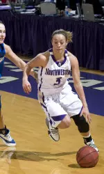 Beth Marshall hit four triples en route to a team-high 14 points at Minnesota Thursday evening.