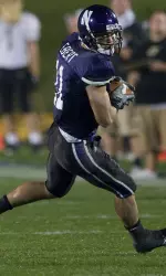 Jeremy Ebert had a career-high 11 catches for a career-best 124 yards Saturday.
