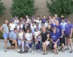 The 2011 'Cats pose with the NUSB alumni