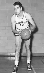 Otto Graham was a three-sport star for Northwestern, including an All-America basketball player.