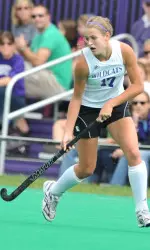 Freshman Catherine Franklin and Northwestern are in search of their third Big Ten win Sunday at Iowa.