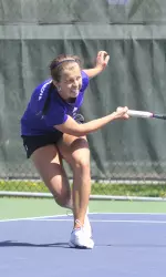 Elena Chernyakova and Brittany Wowchuk defeated a Big Ten foe from Ohio State Friday.