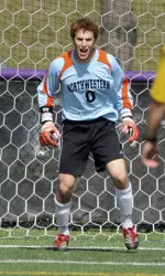 Wildcat goalkeeper Drew Kotler is leading the Big Ten in goals-against average and save percentage this season.