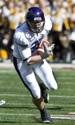 Ben Johnson did as he was coached when he slid to the ground following this game-sealing interception Saturday at Minnesota.
