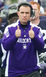 Coach Fitzgerald shows his approval for the latest episode of The Pat Fitzgerald Show Presented by Allstate tonight on Comcast SportsNet!