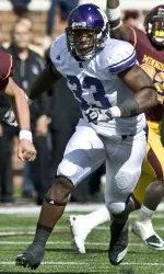 The backup to Nate Williams at middle linebacker, David Nwabuisi still sees a lot of time on the field.
