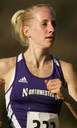 Lexie Goldsmith was Northwestern's third individual finisher at the Regional Championships Saturday.