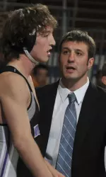 Drew Pariano and Northwestern are hosting the NU Duals Sunday at SPAC.