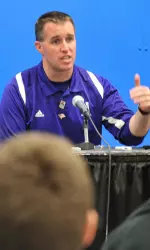 Pat Fitzgerald sheds light on the recruiting process of Evan Watkins, who will make his first career start at quarterback Saturday.