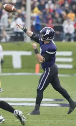 Dan Persa set career highs for passing yards, completions and attempts and accounted for three touchdowns vs. Iowa.