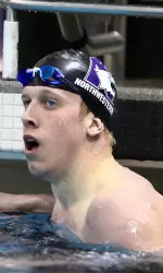 Charlie Rimkus is coming off a dominant meet in a win over Wisconsin last week.