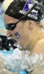 Meredith King won the 200 fly with a season-best effort Sunday for Northwestern.