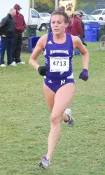 Audrey Huth ran with the nation's top runners at the NCAA Championships on Monday.