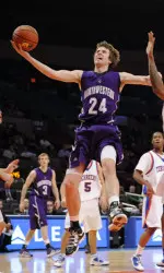 Big Ten Player of the Week John Shurna led Northwestern to a win over St. Francis (N.Y.) in the Holiday Festival at Madison Square Garden Monday night.