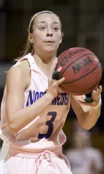 Beth Marshall is now tied for ninth on NU's all-time single season three-pointers made list (50).