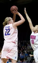 Amy Jaeschke and the Wildcats defeated Indiana and Iowa last week to pull their record to 16-11 with two more regular season games remaining.