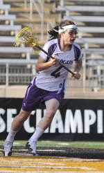 Senior Katrina Dowd had five goals and an assist in the victory over No. 15 Stanford.