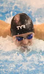 Sean Mathews qualified second overall for Northwestern in the 200 fly.