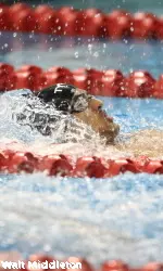 Varun Shivakumar was one of many Wildcats to earn a career-best time Saturday, swimming his first-career NCAA 'B' cut during the finals of the 200 back.