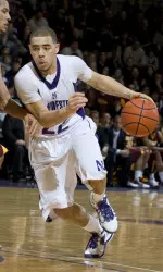 Michael Thompson scored 21 points for Northwestern.