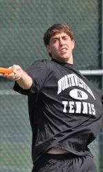 Freshman Mark Schanerman came up huge for Northwestern with the clinching win at No. 5 singles.