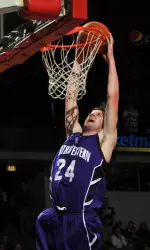 John Shurna and the Wildcats travel to Rhode Island Wednesday for a first-round NIT matchup.