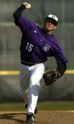 Michael Jahns picked up his second win of the season, hurling five shutout innings.