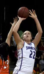 Amy Jaeschke was the game's leading scorer with 18 points.