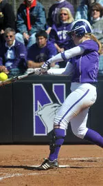 Nicole Pauly went 2-for-3 with a two-run home run Thursday at Northern Illinois.