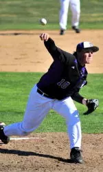 Francis Brooke allowed only three hits over eight innings of work while striking out six.