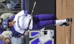 Senior Kelly Dyer hit the 21st home run of her career Saturday at No. 6 Alabama.