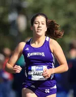 Senior Paulina Garcia was one of Northwestern's nine Academic All-Big Ten honorees this season.