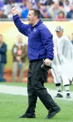 Pat Fitzgerald and the 'Cats will play the first football game at Wrigley Field in 40 years on November 20.