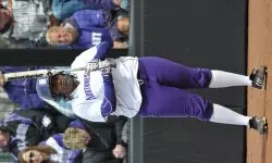 Michelle Batts has eight RBIs in NU's last eight games while raising her batting average nearly .040 points during that stretch.