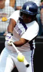 Michelle Batts' 30th career home run was a three-run game-winner Saturday against Penn State.