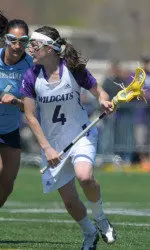 Katrina Dowd was named the MVP of the American Lacrosse Conference Championship after scoring nine goals over two games.