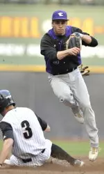 Trevor Stevens leads Northwestern with 12 stolen bases.