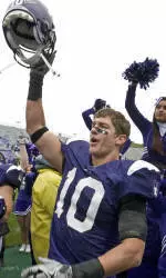 Brian Peters would like to sing the fight song with you, his readers!