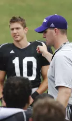 Coach Fitzgerald and the Wildcats hold their first Kenosha practice on Monday, Aug. 16.