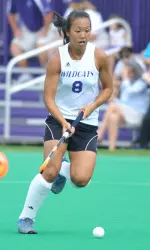 Stacy Uchida is tied for fourth in the Big Ten with five assists.