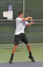 Chris Jackman won a singles and doubles match Friday at the Milwaukee Tennis Classic.