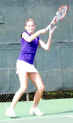 Maria Mosolova and Northwestern will finish their stay at the Duke Fab Four Invitational Sunday.