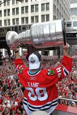 The Stanley Cup returned to Chicago in June after the Blackhawks defeated the Flyers in six games in the Stanley Cup final. (Photo Credit: Chicago Blackhawks)