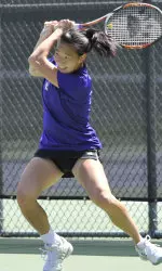 Stacey Lee placed sixth in flight four singles and will compete for third in flight two doubles Sunday.