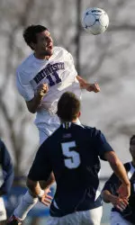 Jack Hillgard scored two goals in the Wildcats' win over Notre Dame in the 2009 NCAA Tournament.