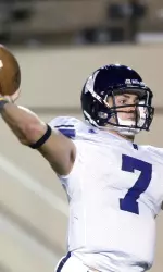 Quarterback Dan Persa was 19-of-21 passing for 222 yards and three touchdowns Saturday at Vanderbilt.