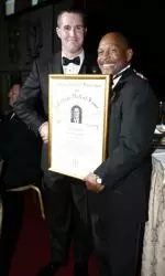 Pat Fitzgerald was inducted into the College Football Hall of Fame for his accomplishments at Northwestern.