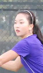 Freshman Belinda Niu claimed a straight-sets victory over Lynn Blau at Georgia Tech Sunday.