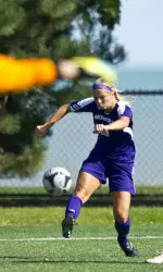 Bo Podkopacz, who is originally from Plymouth, Minn., scored a goal in last year's game against Minnesota.