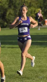 Junior Angie Henry is one of 15 NU runners competing in Friday's Illini Open.